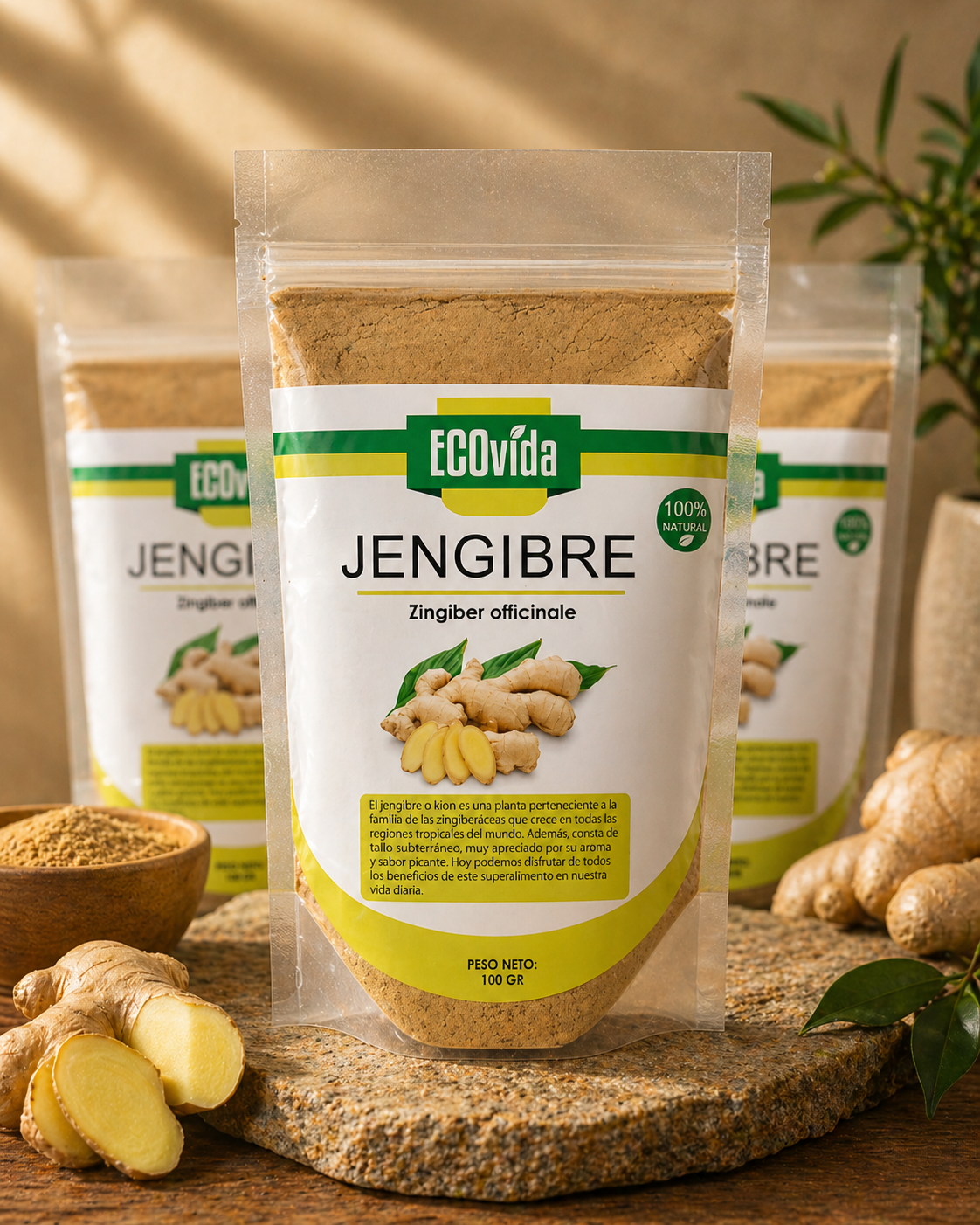Harina de jengibre